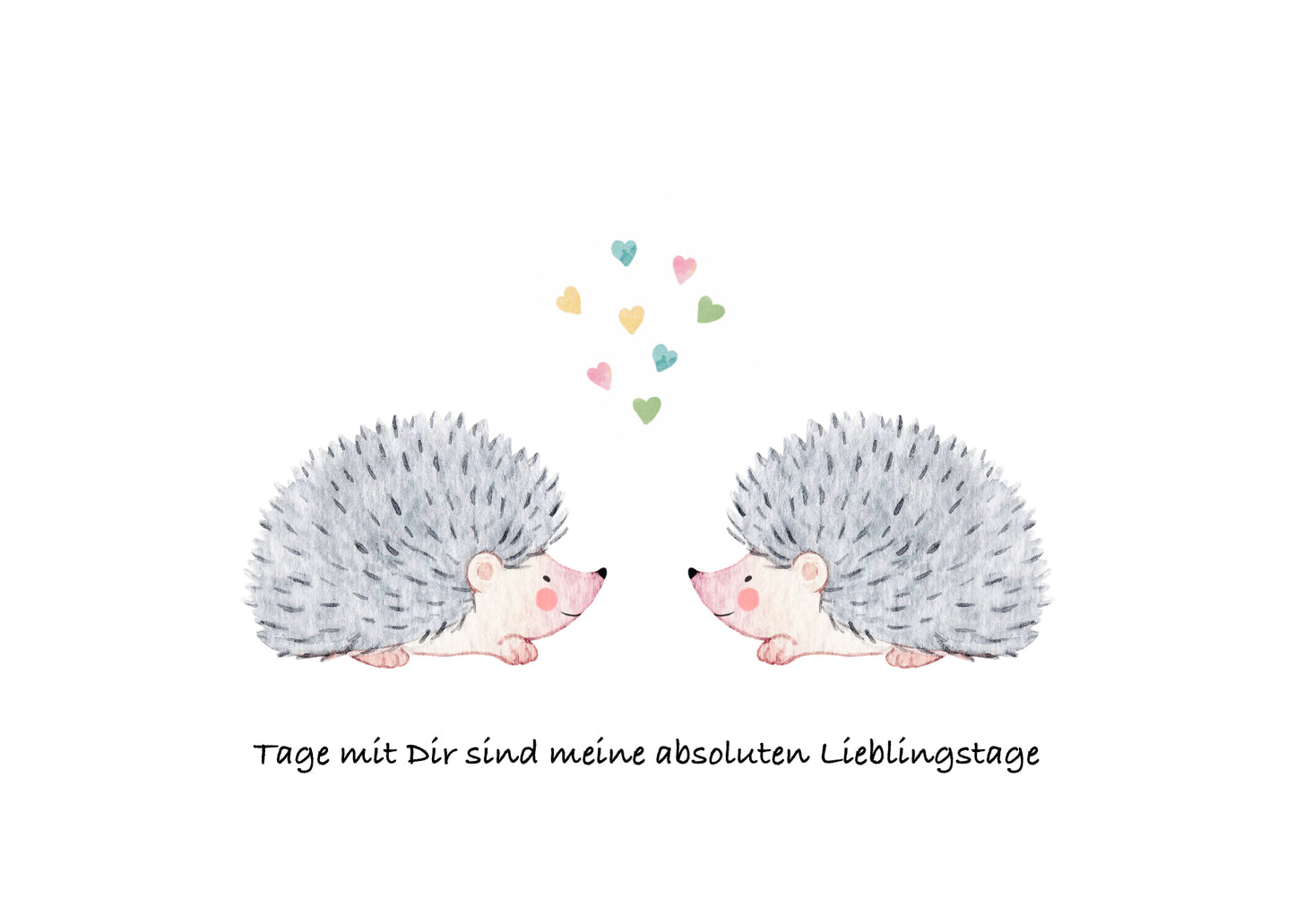 Postkarten Liebe Worte, 6er Set
