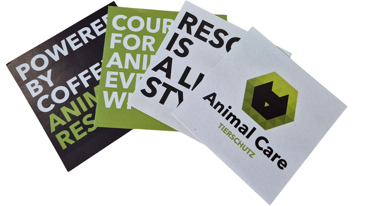 Sticker 4er-Set "Statement"